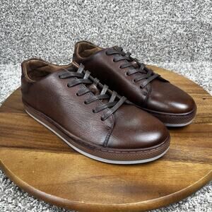 ArcBrothers Men's Size 9 Leather Oxfords Brown Dress Casual Shoes ZC202352